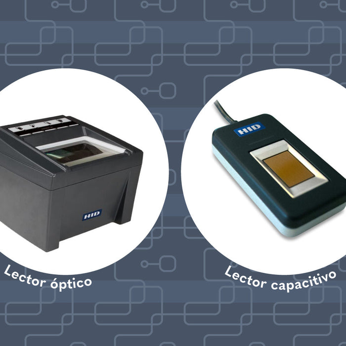 Lectores de huellas ópticos vs. capacitivos: diferencias