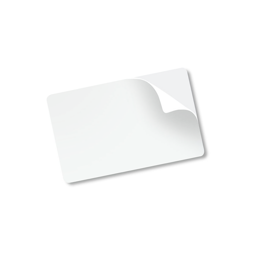 Tarjetas PVC Blanco con adhesivo Fargo 81759