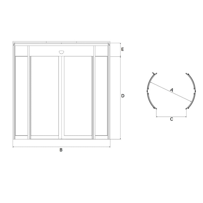 Puertas de revestimiento Circleslide