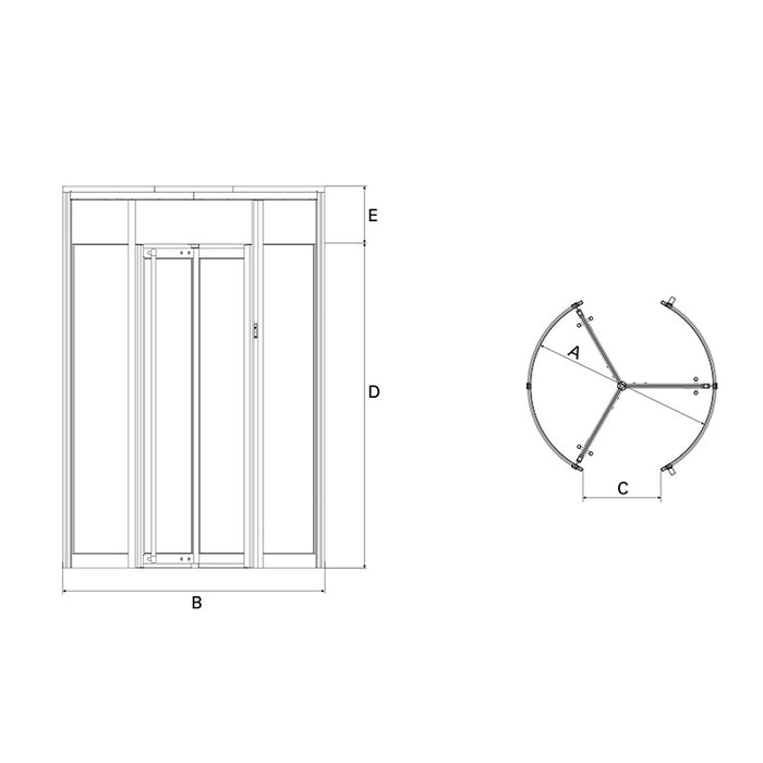 Torniquetes giratorios Tourlock 120S